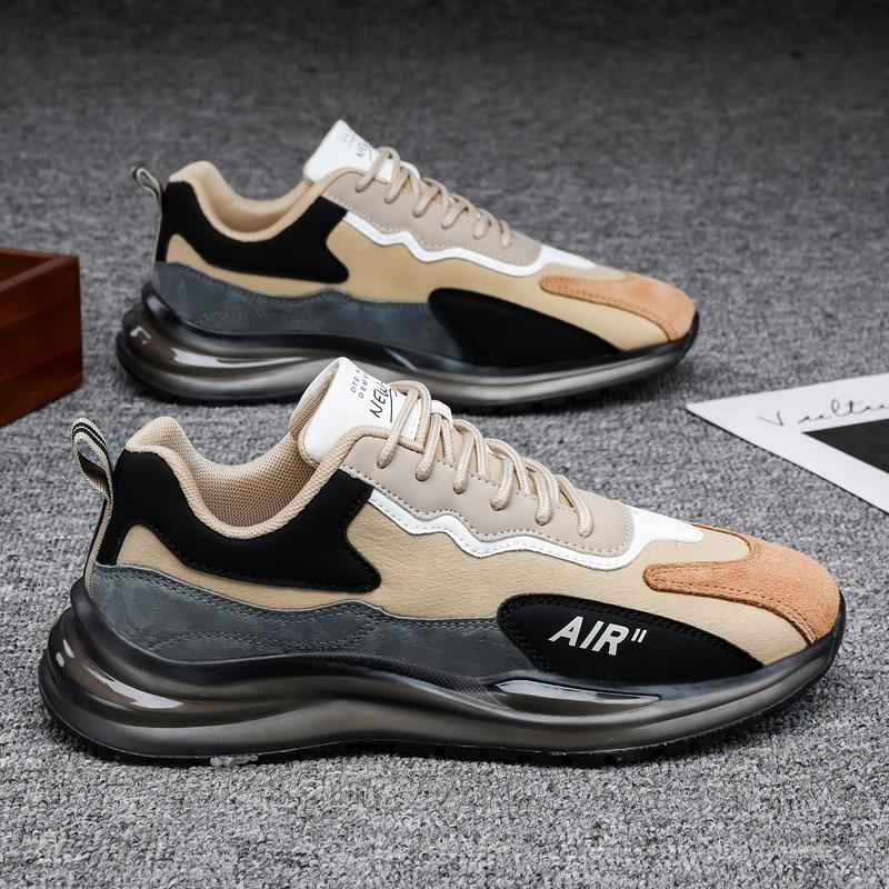 Color Block Mens Shoes Casual Designer Male Sneaker Running Outdoor Platform Sport Fashion Luxury Tenis Leather Trainers Loafers