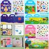 Children Sticker Book With Reusable Paper And Bubble Stickers For Early Learning And Brain Development