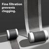 Self-Adhesive Floor Drain Stickers Cutable Shower Drain Hair Catcher Disposable Mesh Sink Strainer Filter Screen Sticker