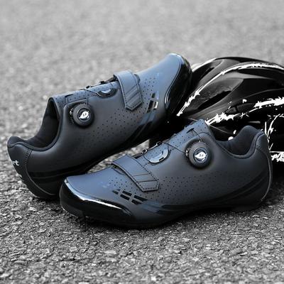 Neue Outdoor-Fahrradschuhe Herren- und Damen-Fahrradschuhe Fahrradschuhe Drehverschluss Mountainbike-Schloss Rennradschloss Entriegelt