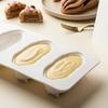 4 Cavity Creative Nut Design Mousse Cake Mold Pecan Silicone Chocolate Mould Food Grade Kitchen Bakeware Dessert Baking Tools