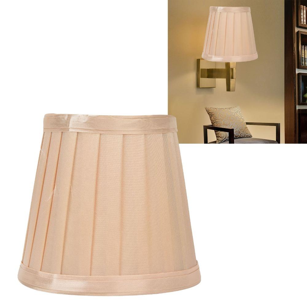 2PCS Clip On Design Small Lamp Shades Lightweight Modern Simple Lampshade  Chandelier