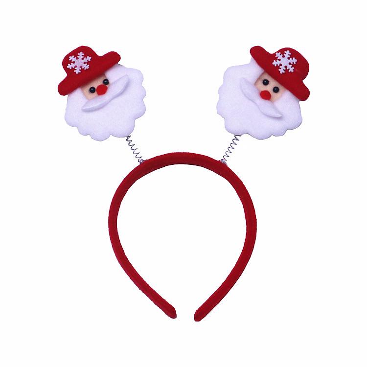 Christmas Hair Clip & Headband Set: Snowman Ornament, Bow, Hat - Perfect Holiday Accessories for Kids
