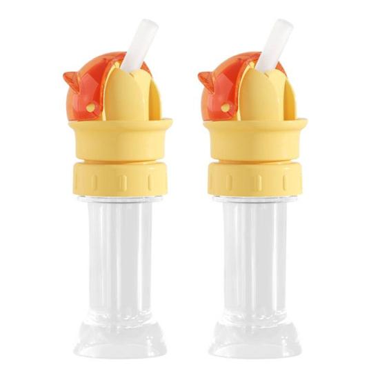 

Bottle Cap Converter Universal Fit Spill-Proof Water Bottle Spout Conversion Cap with Straw Leak-Proof Water Bottles Spout Adapter Easy to Clean A