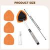 Auto Windshield Cleaning Tool Interior Glass Kit Portable Lightweight Car Window