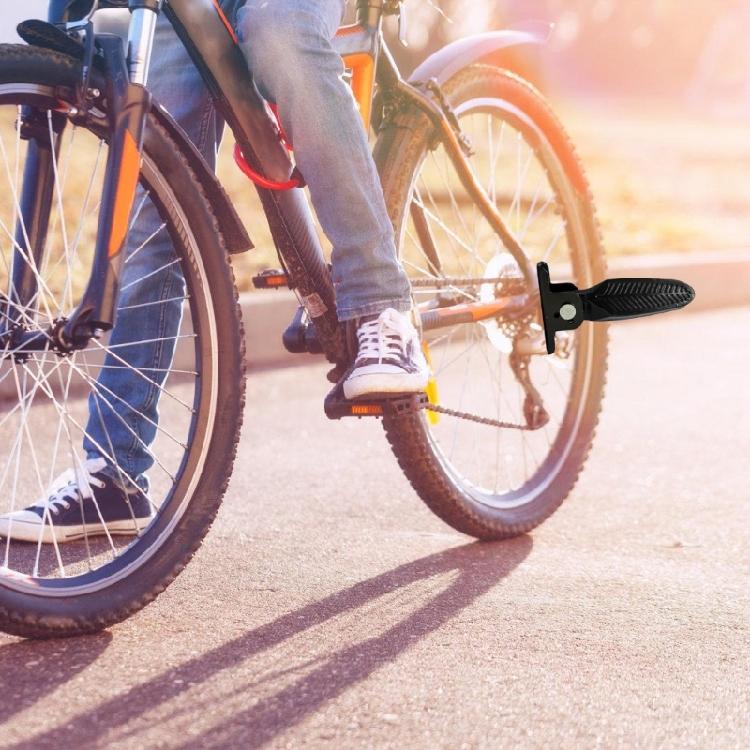 Pedaliere per Biciclette Elettriche Poggiapiedi Antiscivolo Poggiapiedi per Biciclette Pedali Sedili Posteriori per Ciclismo Biciclette Elettriche Pieghevoli Pedali Posteriori