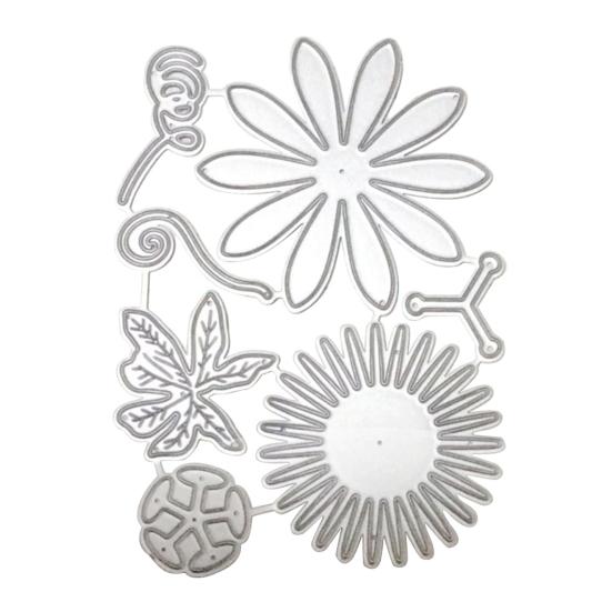 

Вирубний ніж Квітка Багаторазовий Вуглецева сталь Шаблон Квітки Трафарет Форма для Скрапбукінгу