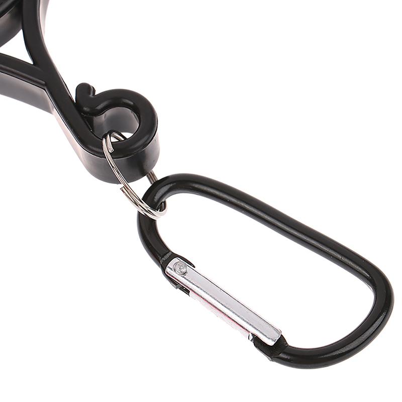 Golf Glove Holder With Key Chain Plastic Glove Rack Dryer Hanger Stretcher With Buckles Gloves Holder Keeper Dryer Shaper Tool