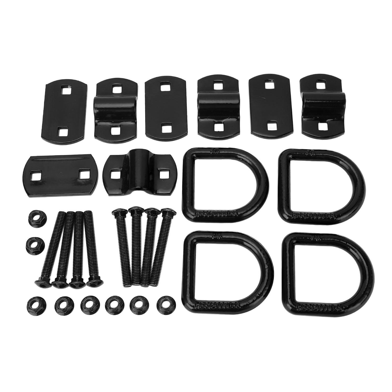 1Celsius2in Heavy Duty D     On Forged 12125lbs Break Strength Trailers Tie Down  s Hooks for Truck