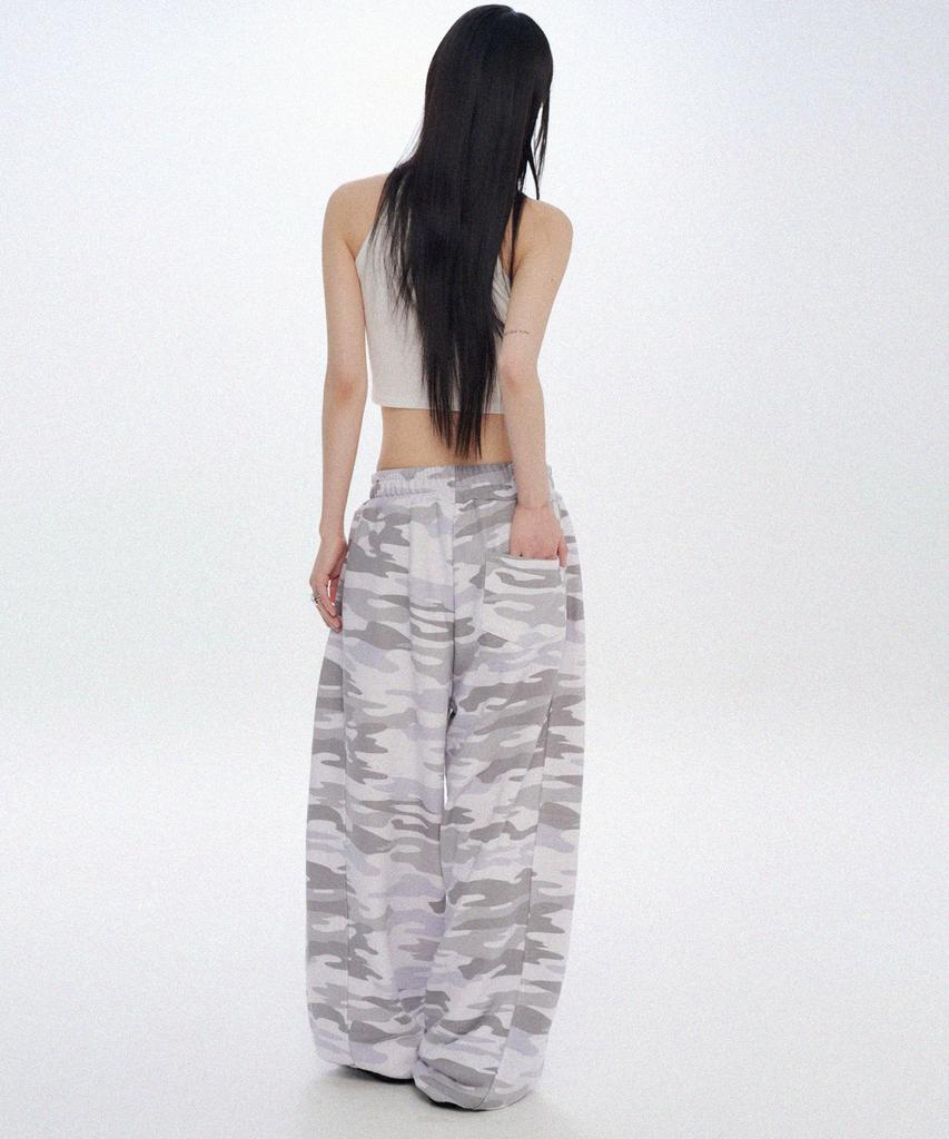 Ssobi Camo Bold Balloon Wide Training Long Pants 2 Colors