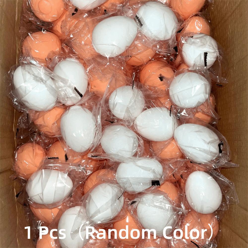 Random Color Egg Squeeze Toys Soft Fidget Sensory Toys Decompression Squeeze Eggs for Kids Adults