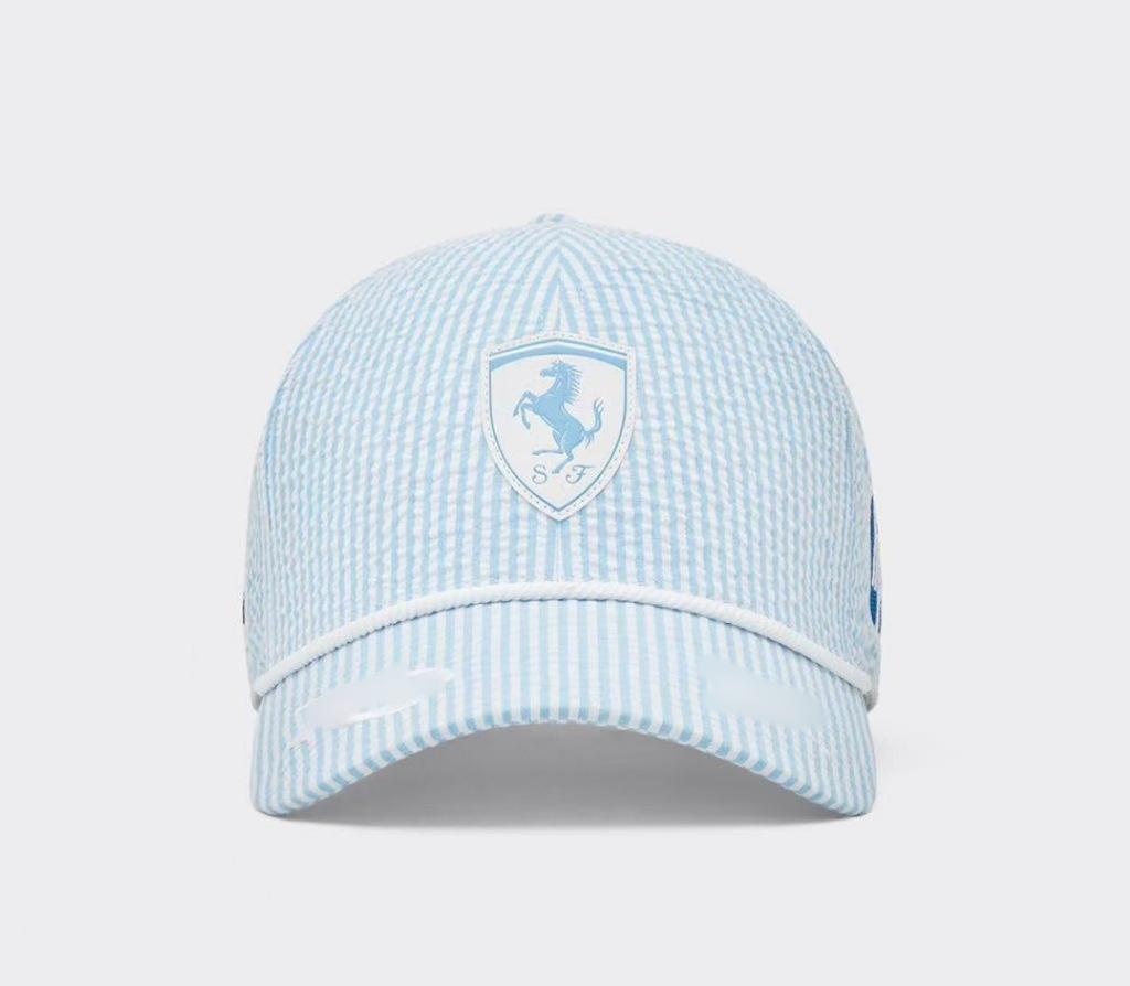 For Ferrari 488 F8 SF90 XX F430 296 F1 Racing Team Baseball Hat Printed Fashion Outdoor Summer Fan Commemorative Sunshade Hat HS9