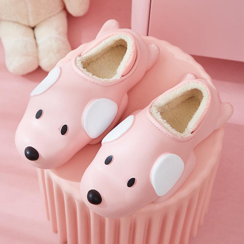 New winter cotton slippers EVA waterproof couple home thickened cotton mop warm non-slip deodorant cotton slippers