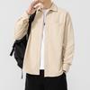 Spring and Summer Casual Long-sleeved Shirt Men's Loose Shirt Jacket Pure Cotton White Inch Shirt Thin Jacket