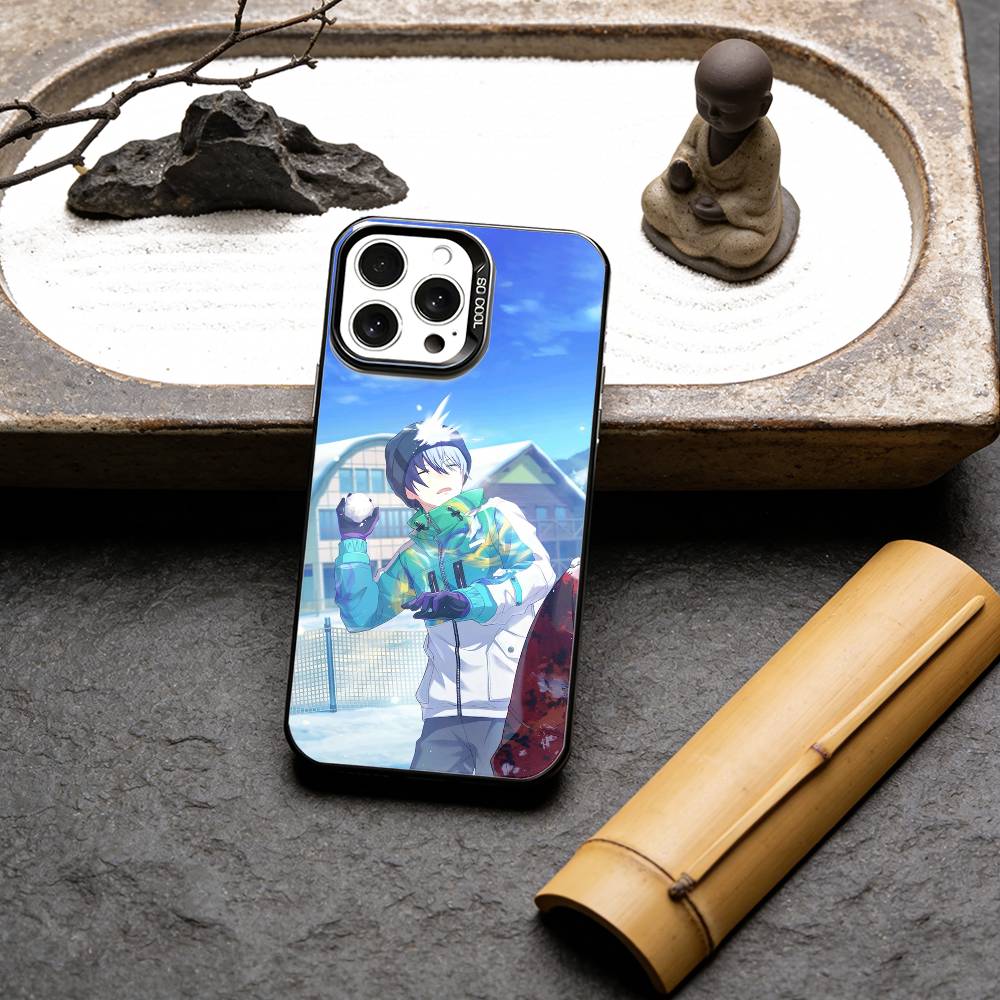 

Чехол для телефона A-Akito Shinonome T-Toya Aoyagi Для iPhone 16,15,14,13,12,17,Pro,MAX Черный Матовый Ударопрочный Чехол iPhone15