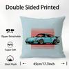 Cool Supercar Pillow Case Plush Fabric Soft  Pillowcase Double Sided Print Cushion Cover Household Gifts