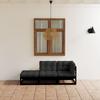 3-piece Garden Set with Cushions Solid Pine Wood