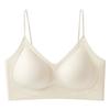 Jelly glue soft support ultra-thin underwear women gather small chest suspenders women cool breathable no steel ring bra