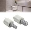 Toilet Lid Slow Down Hinge Torque Damper 2 Pcs Black Plastic Slow Down Damper Toilet Lid Fixing Connector Accessories