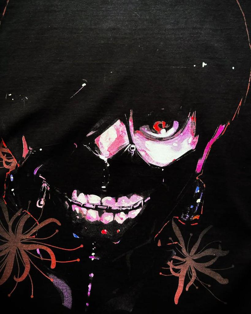 [USED] Rare Tokyo Ghoul Kaneki Ken GILDAN Anime T-shirt, Size Small