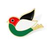 Pour la Palestine Broche Paix Bijoux de Mode Aigle Oiseau Symbole de Paix Broche Épinglette Cadeau