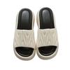 New EVA Thick-soled Cm High-heeled Women's Slippers Are Fashionable To Wear Outside In Summer, and They Feel Like Stepping On Shit On the Beach.