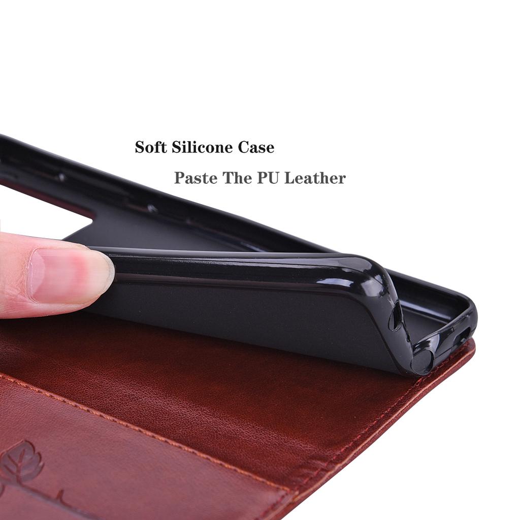 For Samsung Galaxy A54 5G Case Rose Pattern Leather Wallet Phone Cover with Strap