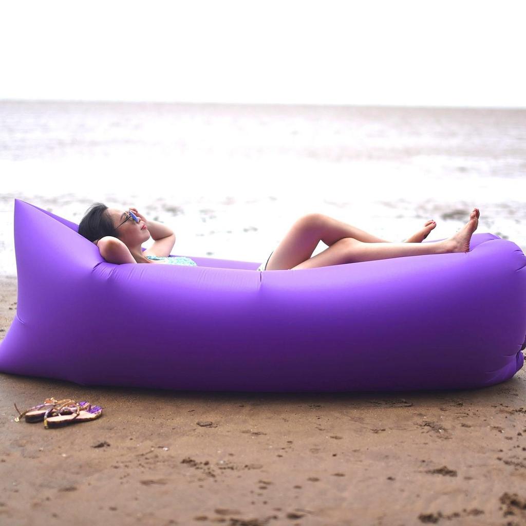 Outdoor Inflatable Air Sofa Bed - Lazy Sleeping Bag
