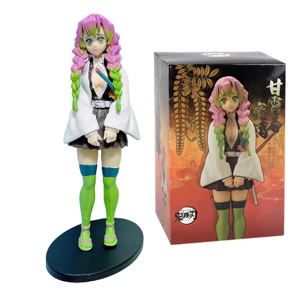 Anime Figure Demon Slayer Action Figure Toys Kimetsu No Yaiba Doll Tanjiro Nezuko Zenitsu Figurine Inosuke Warrior PVC Model Toy
