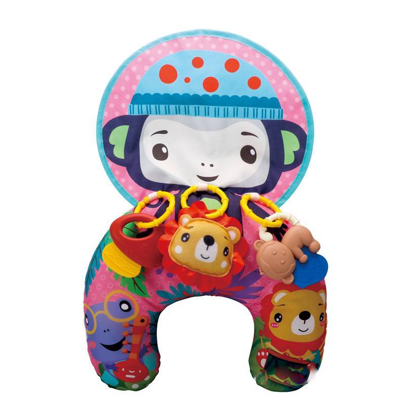 Baby Bauchlage Kissen mit Ton und visueller Entwicklung für die Früherziehung