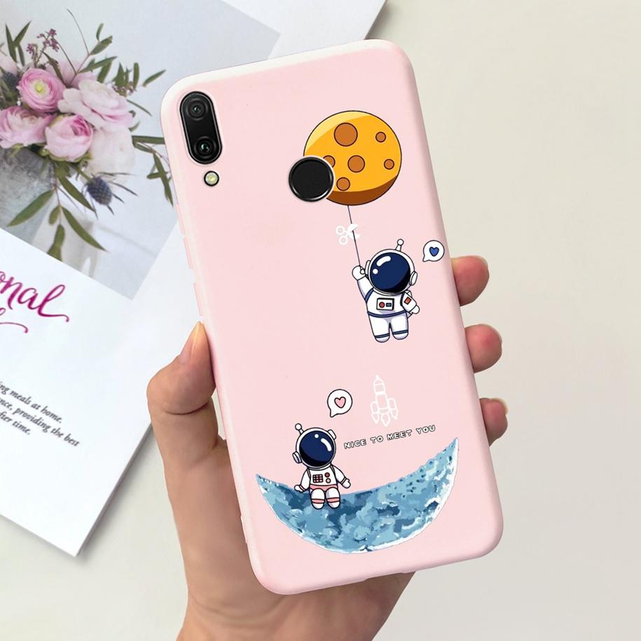 For Huawei Y9 Prime 2019 Case Shockproof Astronaut Silicone Soft Fundas For Huawei Y9 Y 9 Prime 2019 STK-LX3 JKM-LX3 Phone Cover