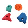 Climbing Holds Multi Color Resin Fiber Different Shape Round Corners Climbing Rock Wall Grips for Outdoor