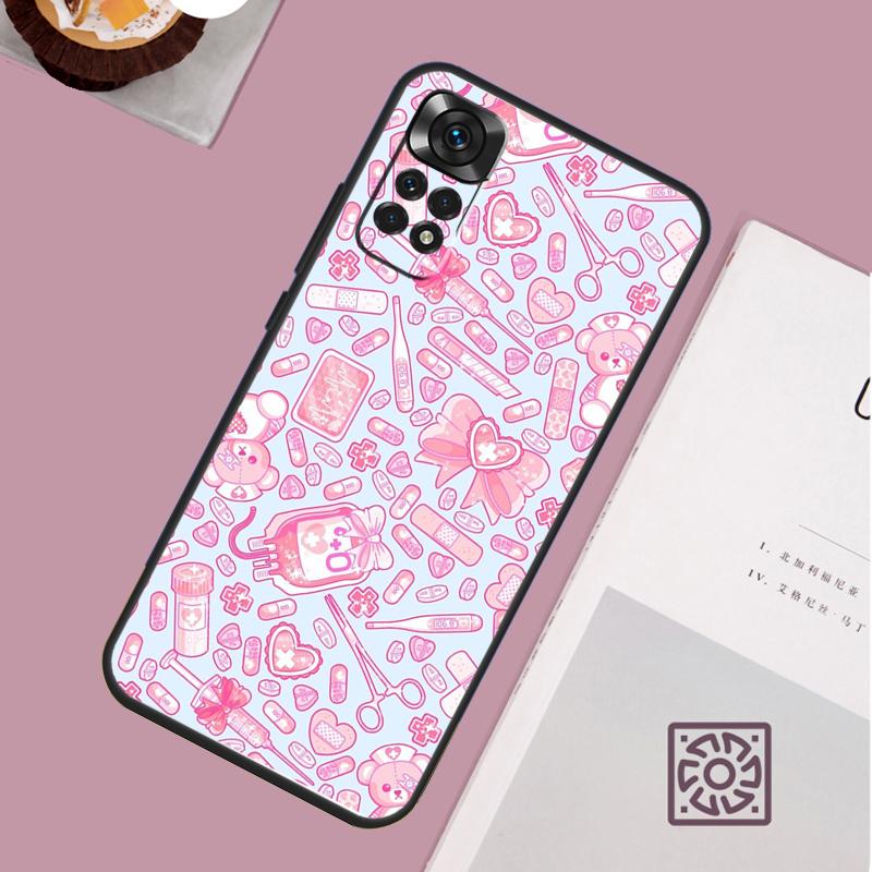 

Medical Medicine Case For Xiaomi Redmi Note 12 9 10 11 13 Pro Plus 9S 10S 11S 12S Redmi 12 10C 12C 13C Cover Redmi Note 13ProPlus