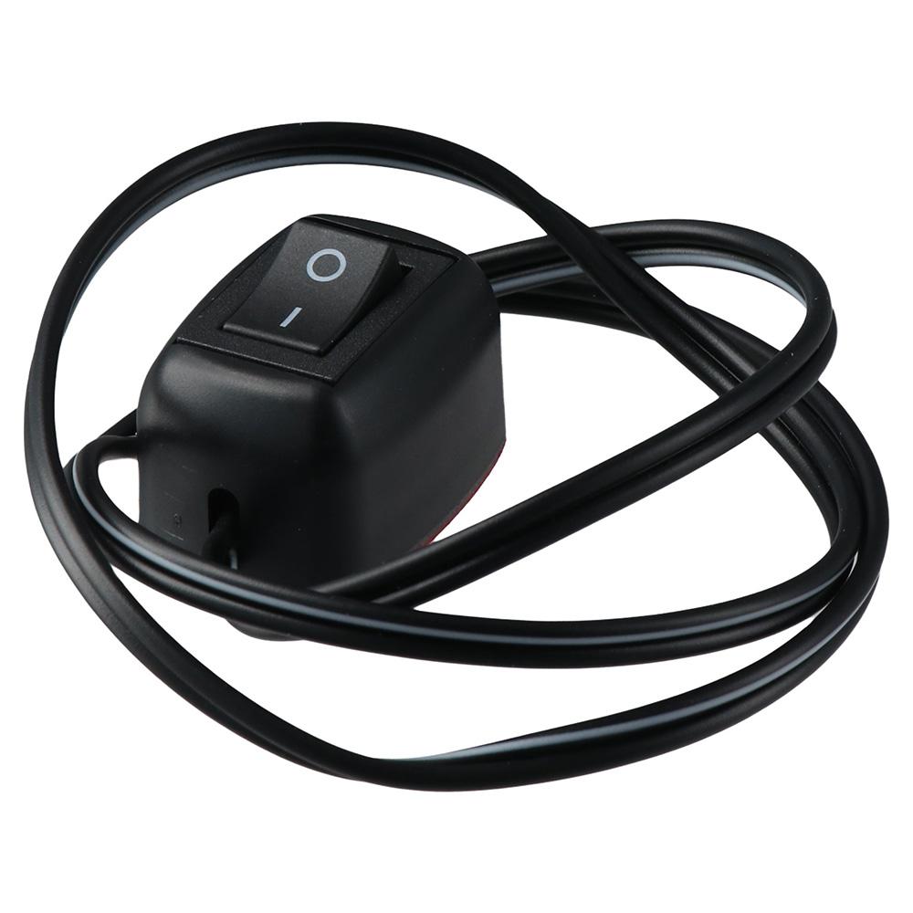 ON/Off DC12V Paste Type Switch Water Drop Shape SPST Rocker Switch Various Lamps