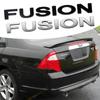 ABS Car Trunk Fusion Letter Badge Sticke For Focus Mk2 Fiesta Kuga Explorer Mk4 Ranger Mk7 Mustang Mondeo St Shelby Escape