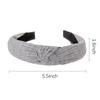 Knotted Headbands For Women Girls Pcs Wide Plain Turban Headband Fashion Cross Knot Hair Bands With Colors