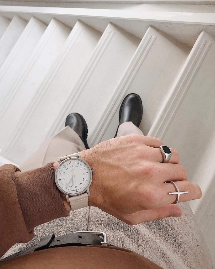 Maven Watches 40mm THE URBAN SCOUT SERIES Minimal Fashion Watch NATURAL [Official Shop] (MUS-01 40MM)