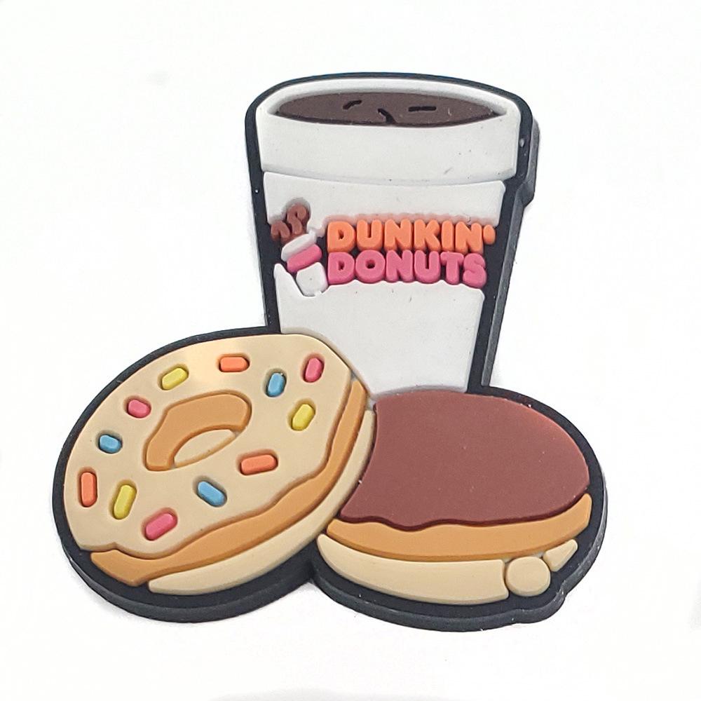 

Dunkin Donuts Soft PVC Shoe Charms - Clog Accessories & Garden Shoe Decorations