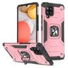 Armored Case Cover Magnetic Holder Samsung Galaxy A42 5G Ring Armor Pink