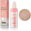 Polvere Glitter per il Corpo, Polvere Illuminante per Trucco, Polvere Scintillante Shimmer Illuminante per Trucco