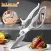 Sharp Kitchen Scissor Chicken Bone Shears Barbecue Steak Meat Vegetable Fish Cleaver Shear Can Open Bottle Chicken Bone Scissors 2