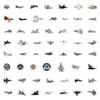 50/100 Sheets of Vehicle Stickers: Waterproof Decals for Phones, Water Bottles, and Children's Scrapbooks