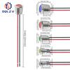 6mm 8mm 10mm 12mm 14mm 16mm 19mm 22mmWaterproof IP67 Metal LED Warning Indicator Light Signal Lamp Pilot Wire 3V 12V 24V 48V