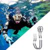 HERCULES Spiral Curly Cord with Extends to 27kg Weight Fishing Rod Extendable Cord with Safety Wire Coil Leash Fishing Rod 44cm x 1 15cm x 1 Cord,
