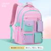 Large-capacity Candy Color Schoolbag Primary School Students Wear-resistant Backpack Simple Multicolored Casual Backpack Book