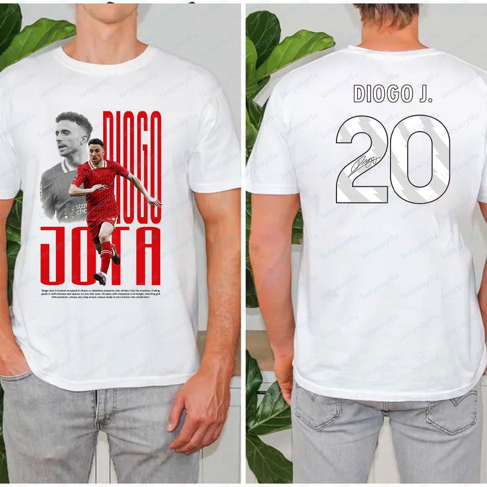 RIP Diogo Jota Tričko Odpočívej v pokoji Diogo Jota Trička Pocta fotbalové legendě Tričko 1996-2025 Pamětní tričko Dárek pro fanouška Bavlněná trička