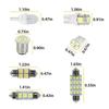 LED Car Interior Lights Interior Lights Bulbs Combination Set 14pcs Reusable LED Dome Light LED Car Bulb Kit Set For License