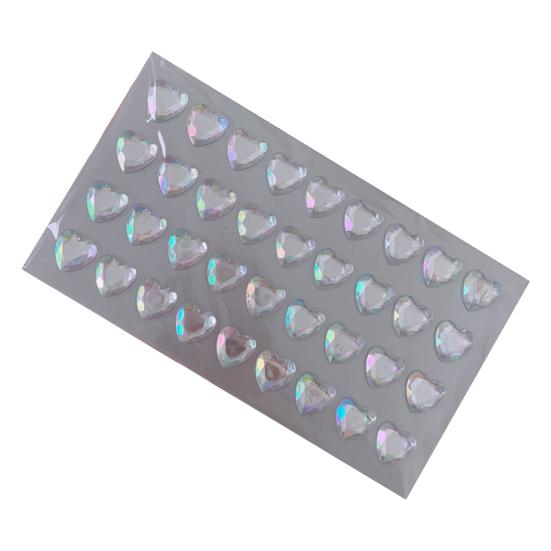 

1 компл. наклейка, широкий блестящий чехол, очаровательный, простой в использовании, 3D чехол для мобильного телефона «сделай сам», в форме сердца, декоративный чехол C