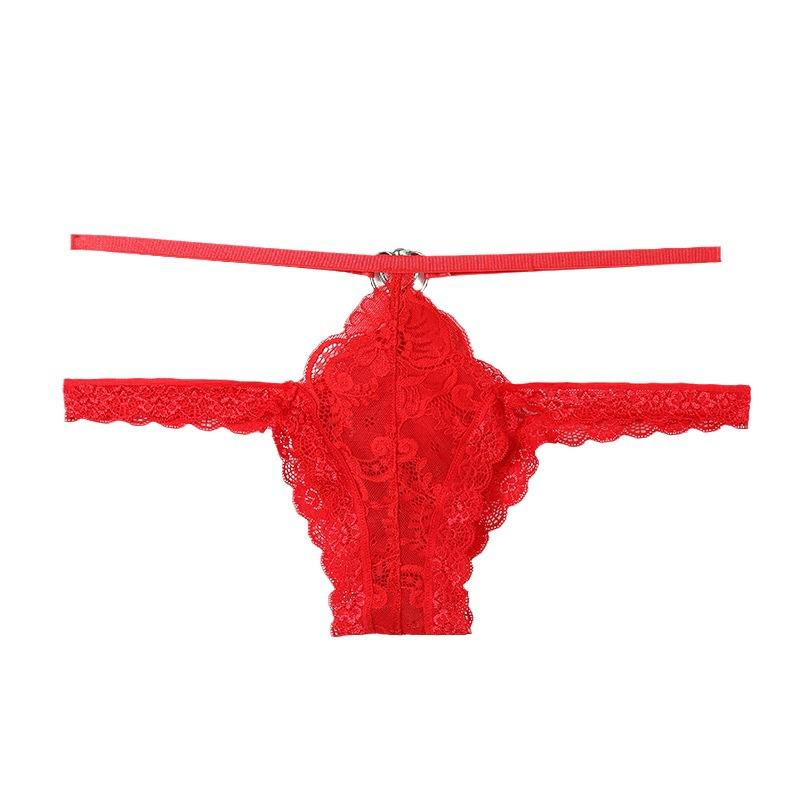 Circle Lace Sexy Underwear Stretch Sexy Men's Couple Panties T-Pants Boxers
