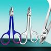 Sharp Precision Cuticle Scissors Stainless Steel Manicure Tool, Dead Skin & Hangnails Removal Perfect For Nail Bed Trimming